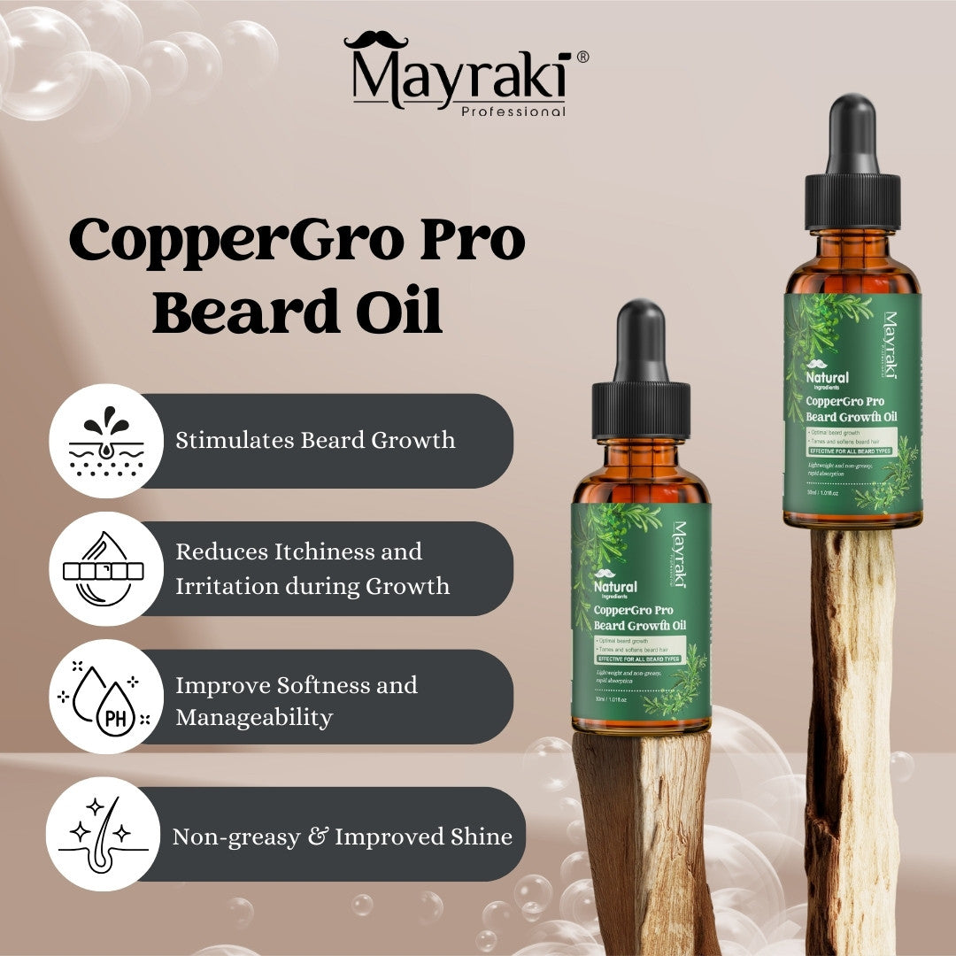 Mayraki CopperGro Pro Beard Growth Oil