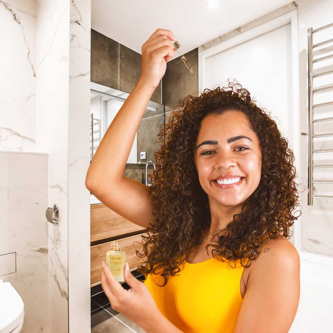 Mayraki Hair Growth Serum Intense with Copper Peptide GHK-Cu - Hair growth serum for woman and man, hair growth oil, hair regrowth treatment, hair growth stimulator | 45 ml/1.52 fl. oz